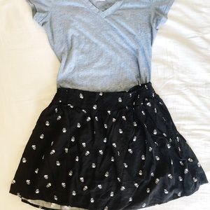 Skull Skater Skirt -